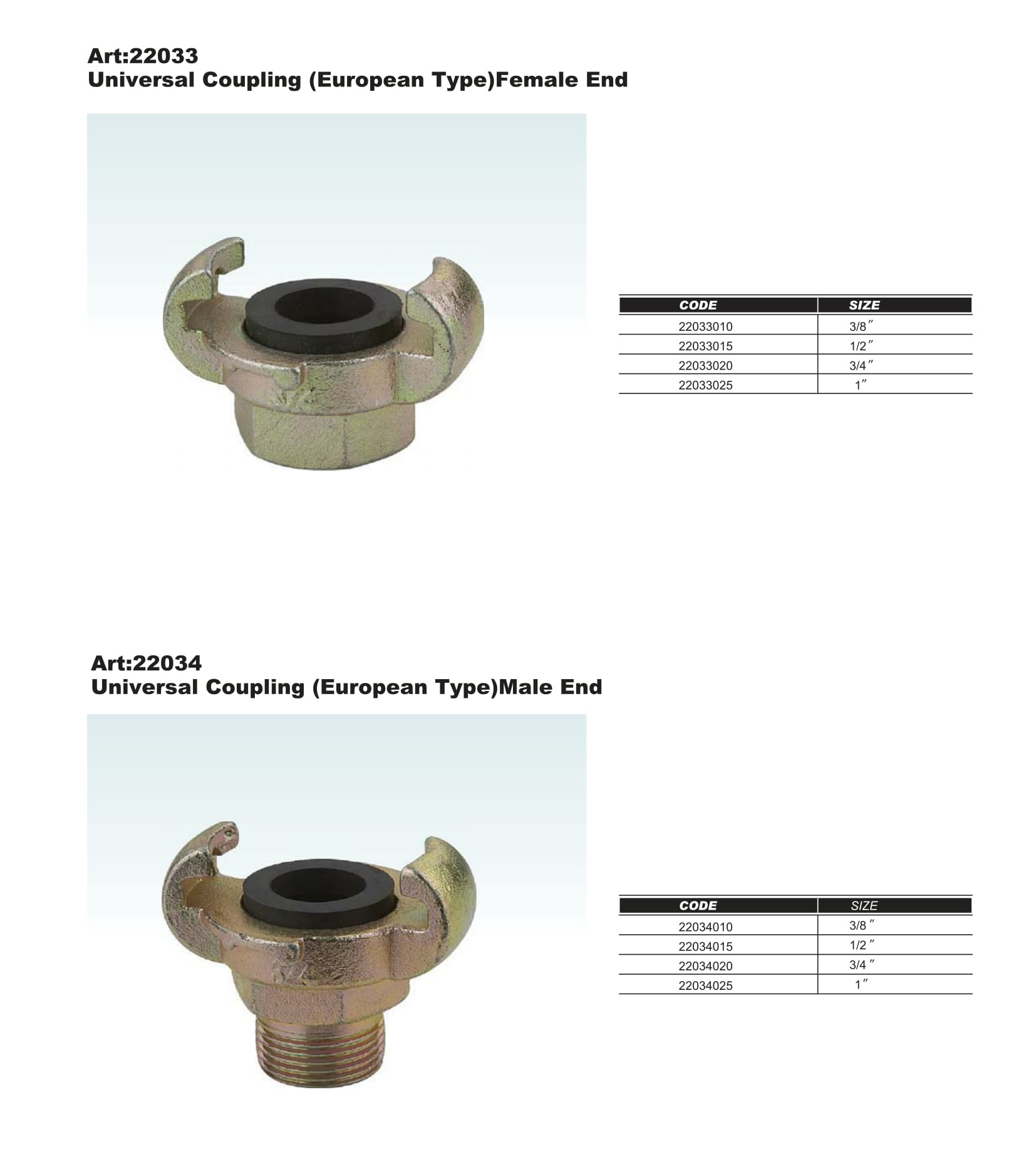 Universal Coupling